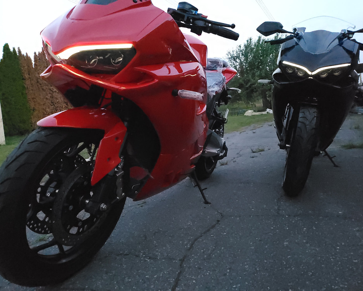 RAWATRON DEVIL 2.0 SINGLE SIDED SWINGARM 88v 60AH AND BREMBO BRAKES