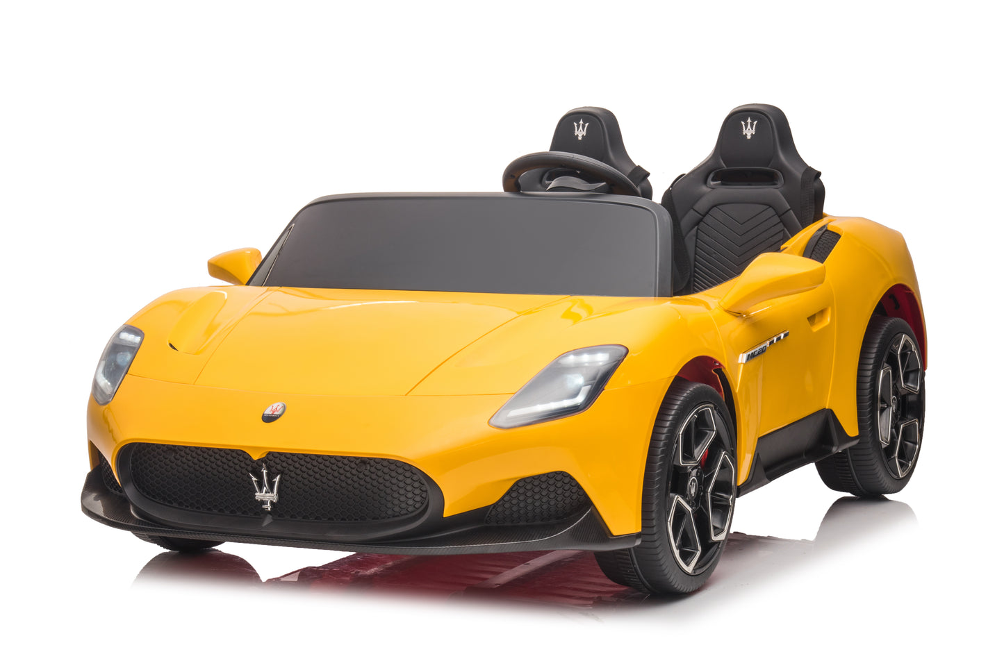 24V 2 Seat Luxury Licensed Maserati MC20 with Parental Remote, Rubber Tire