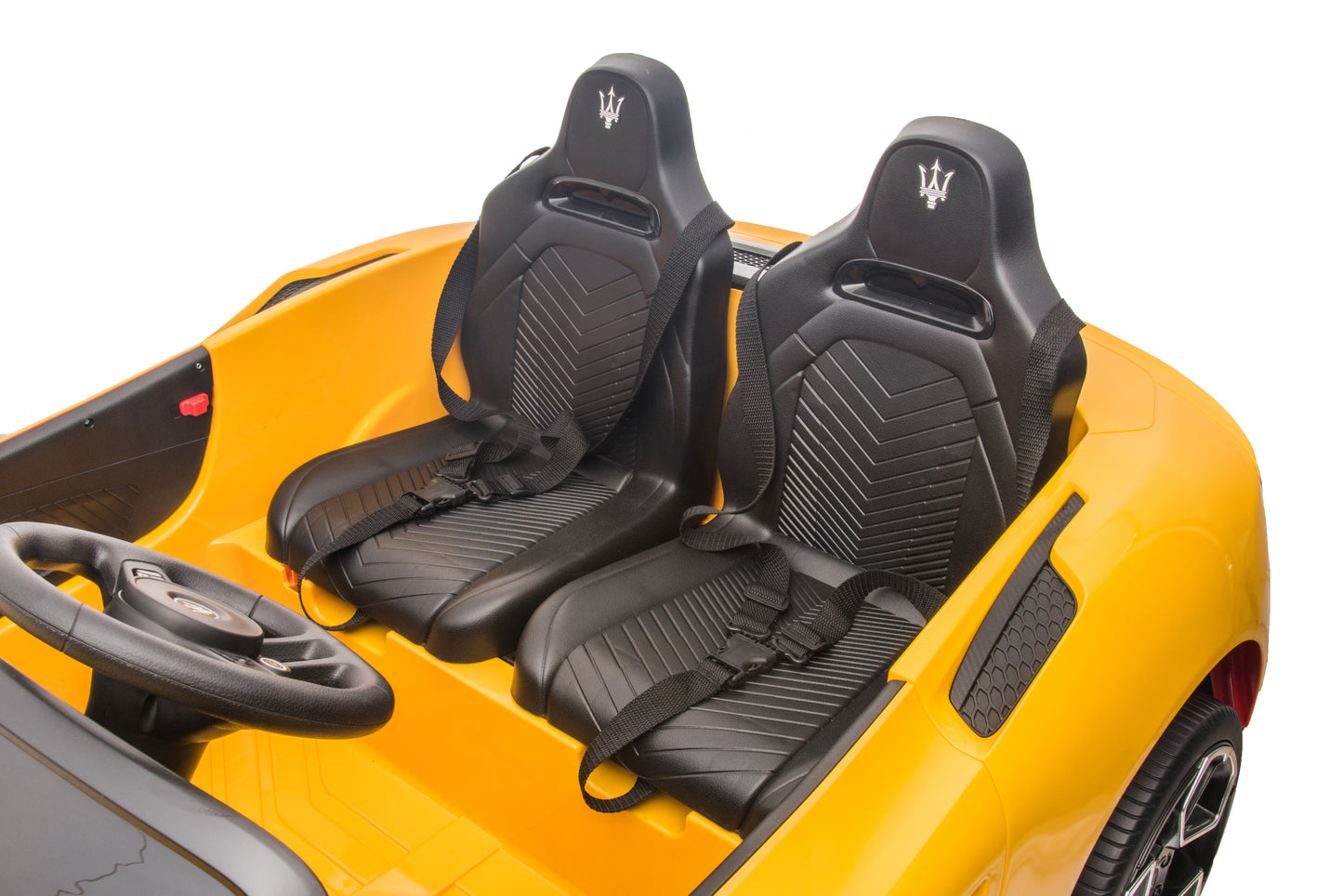 24V 2 Seat Luxury Licensed Maserati MC20 with Parental Remote, Rubber Tire