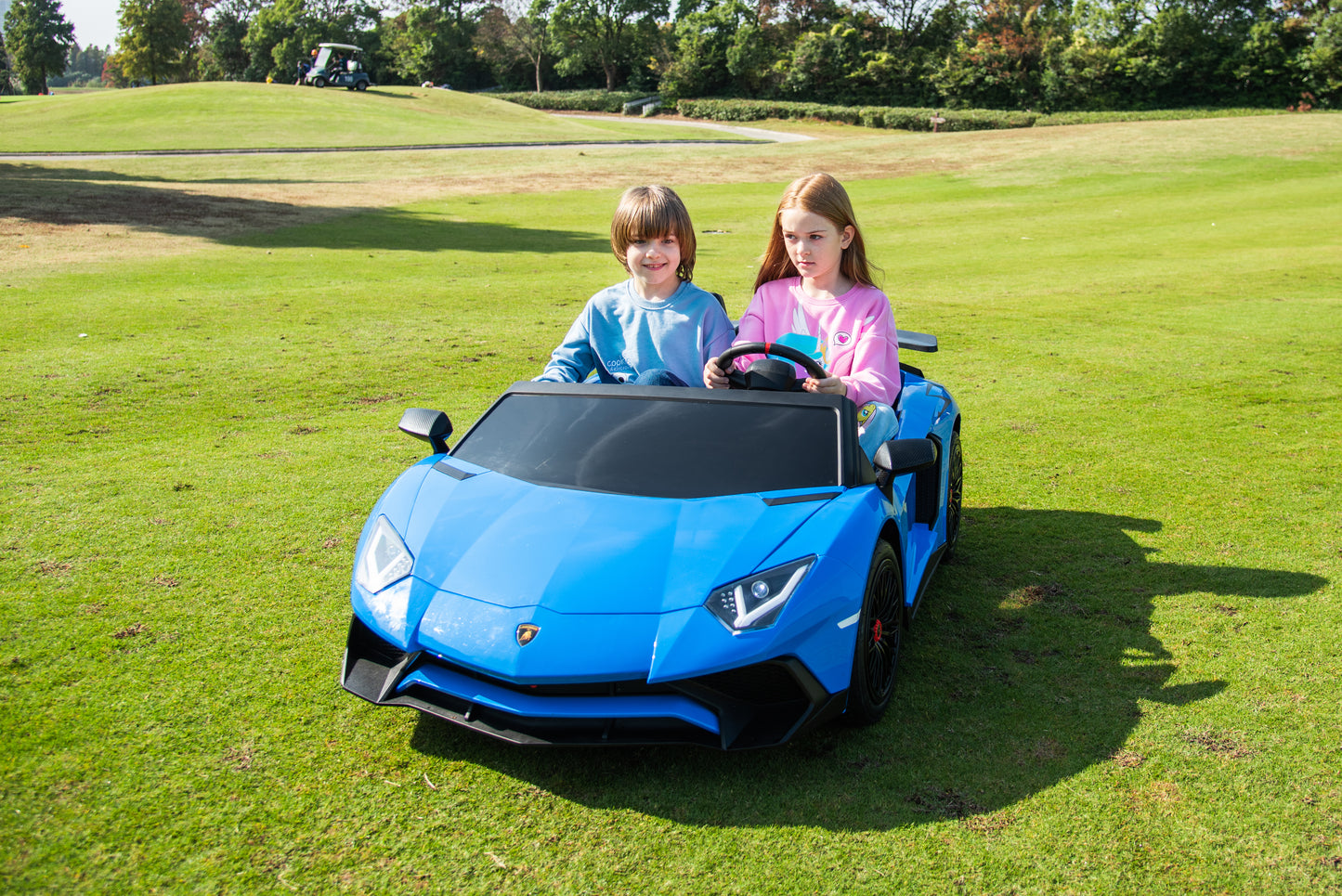 Licensed 24v XXL Lamborghini Aventador SV 2 Seater Big Ride on Car for Kids & Adult