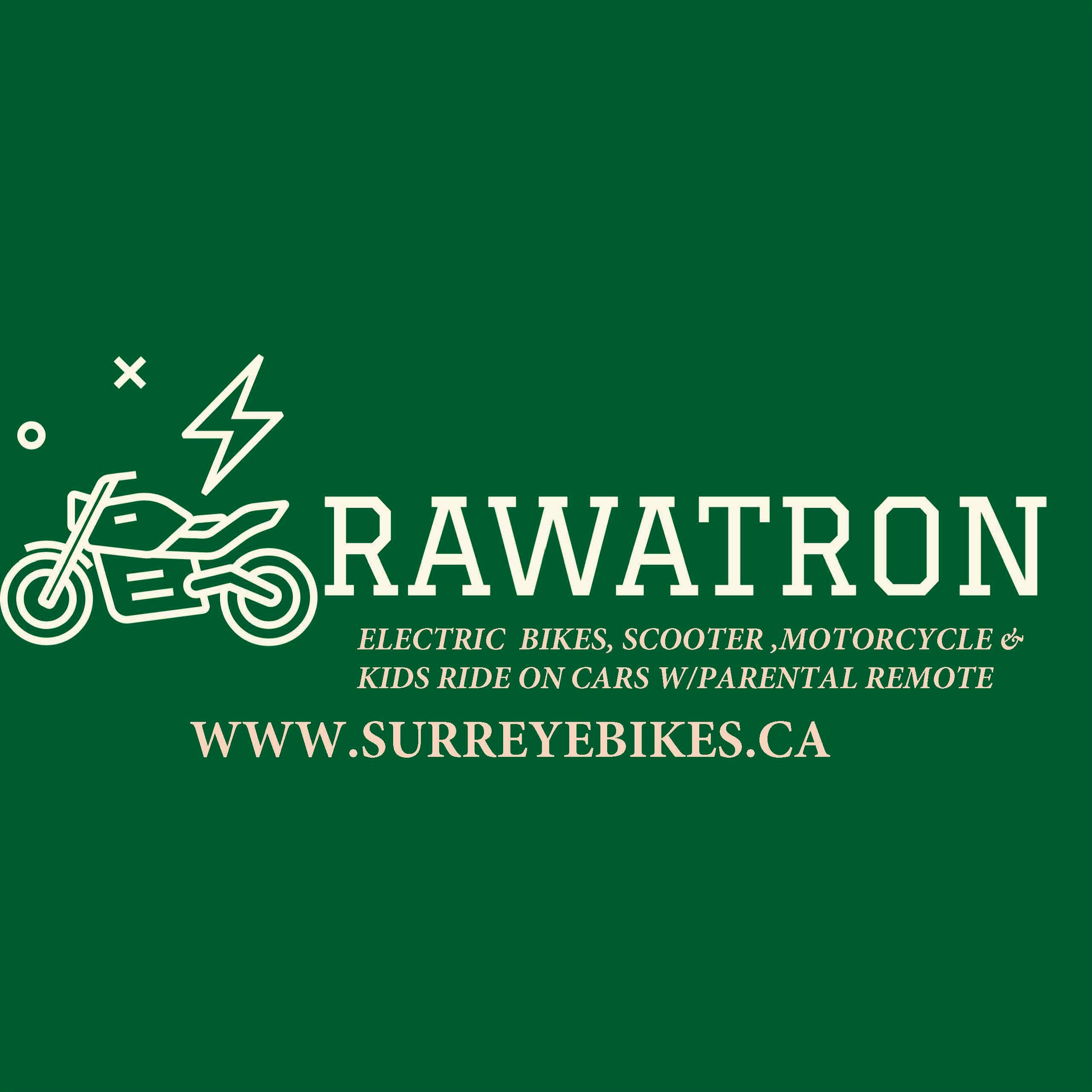 RAWATRON Electric Bikes | Motorcycle style Ebikes | Kids Ride-On Toys