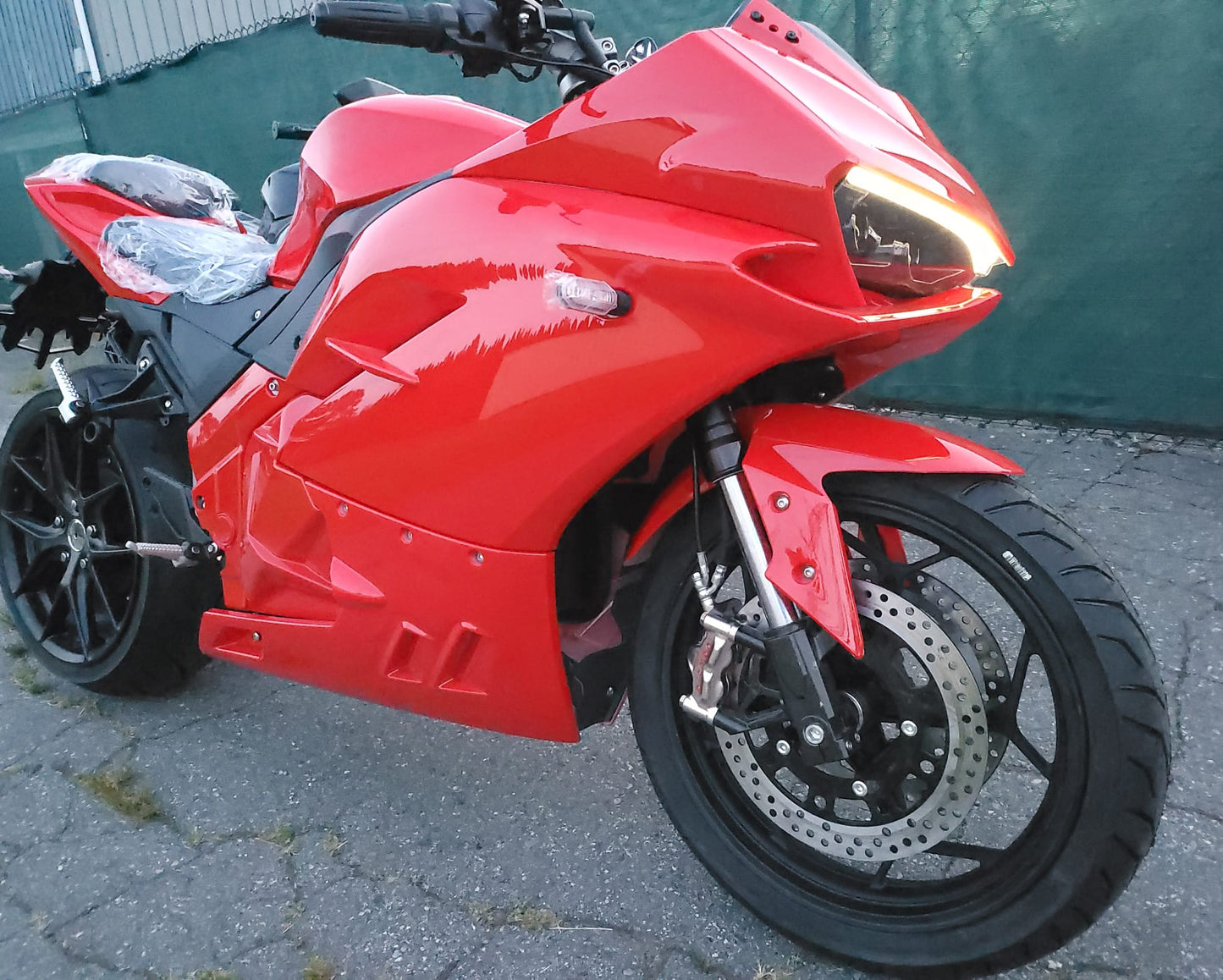 RAWATRON DEVIL 2.0 SINGLE SIDED SWINGARM 88v 60AH AND BREMBO BRAKES