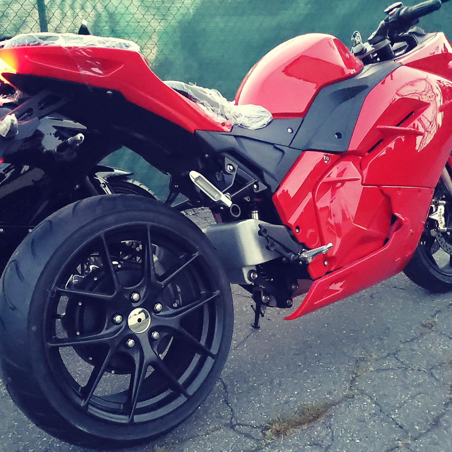 RAWATRON DEVIL 2.0 SINGLE SIDED SWINGARM 88v 60AH AND BREMBO BRAKES