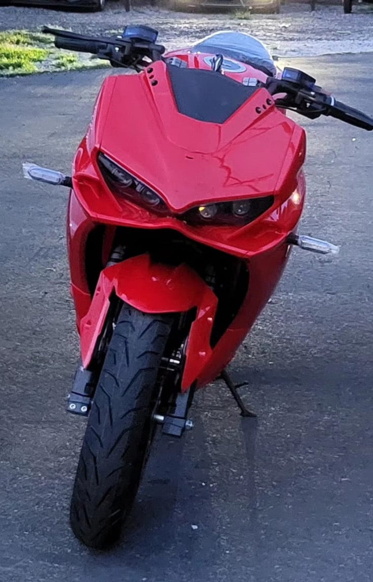 RAWATRON DEVIL 2.0 SINGLE SIDED SWINGARM 88v 60AH AND BREMBO BRAKES