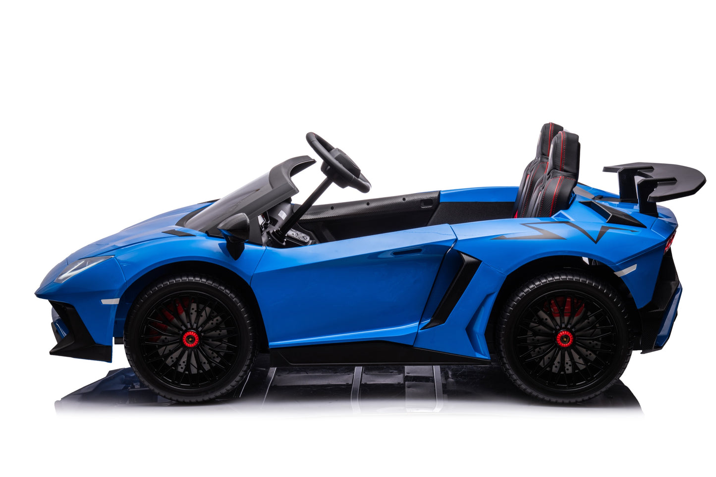 Licensed 24v XXL Lamborghini Aventador SV 2 Seater Big Ride on Car for Kids & Adult