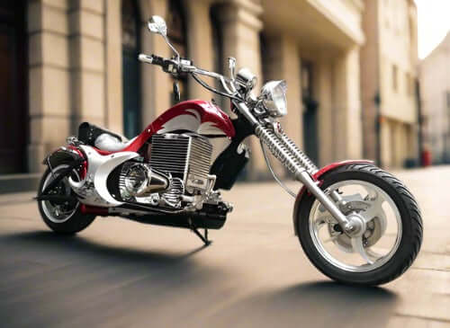 RAWATRON CUSTOM ELECTRIC CHOPPER 72V - Main Image