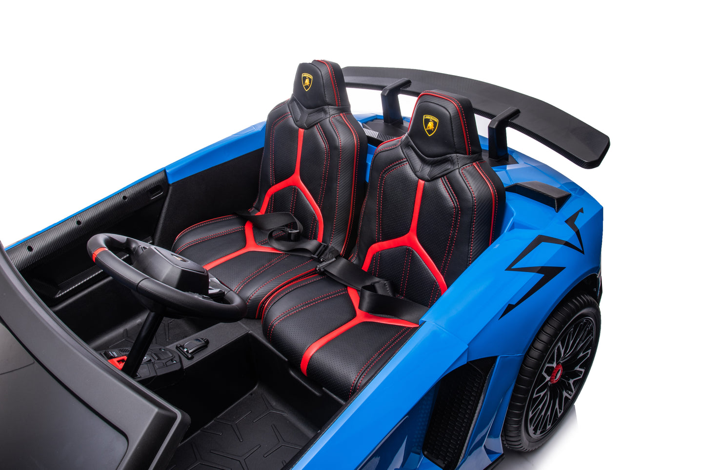 Licensed 24v XXL Lamborghini Aventador SV 2 Seater Big Ride on Car for Kids & Adult