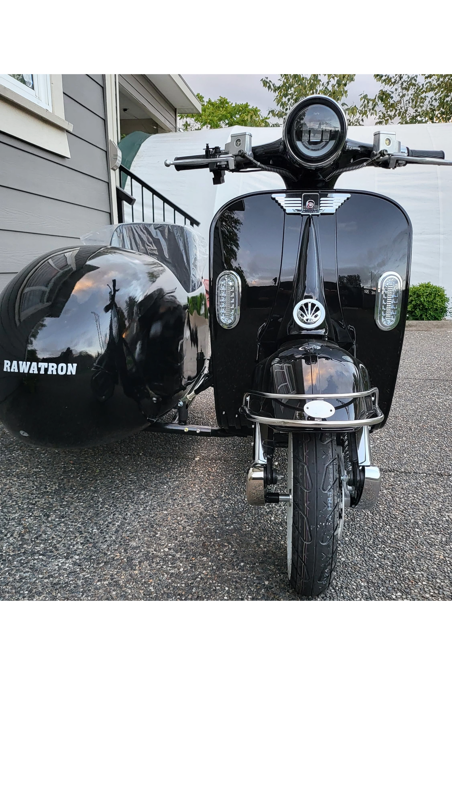 RAWATRON SCOOTER WITH SIDE CAR 72V