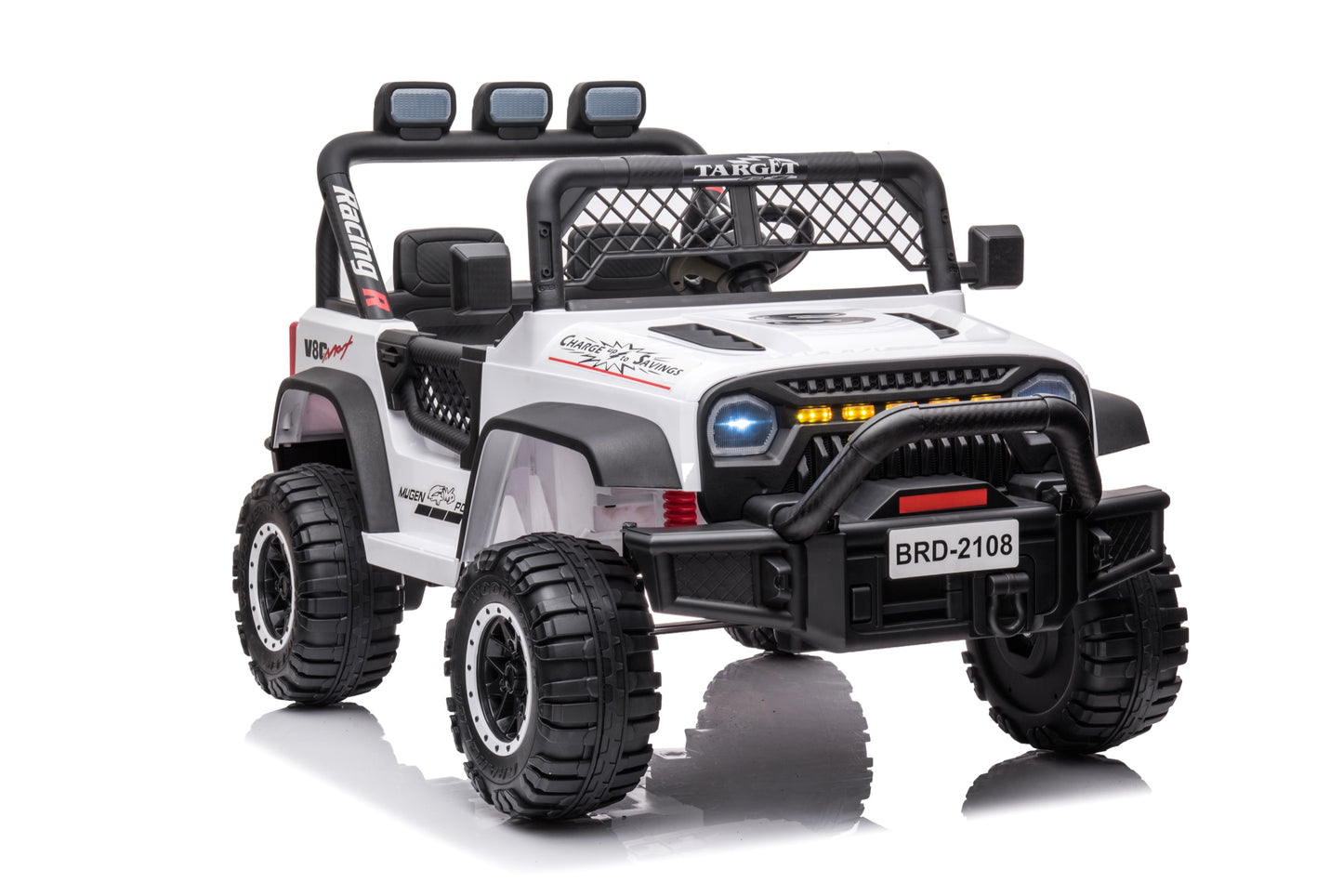 24V, 2 Seater Kids Ride On Jeep with Remote Control, Rubber Tire, 200w motors