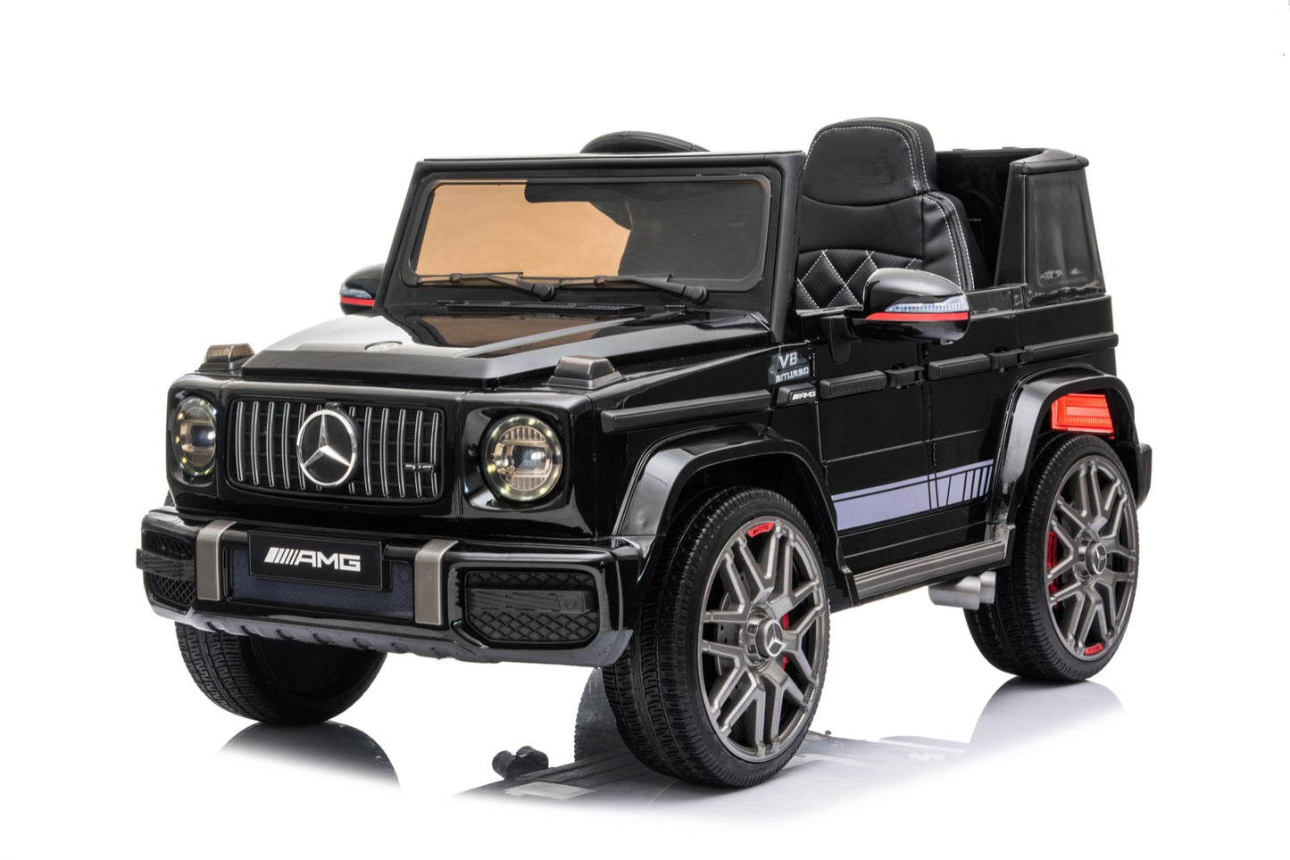 LICENSED Mercedes G63 AMG 12V G Wagon 1 Seat Kids Ride On Car with Remote Control