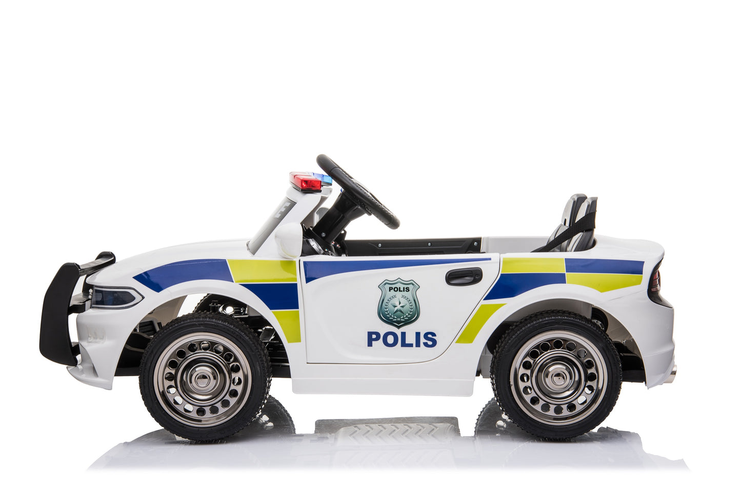 Custom Dodge kids police 12v Ride on car with Siren, Loud Speaker and Remote