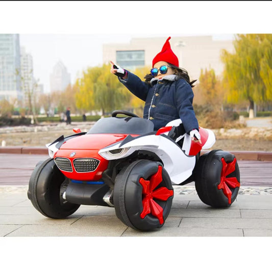 Futuristic 12V Kids Ride on SUV OVERSIZED Parental Remote