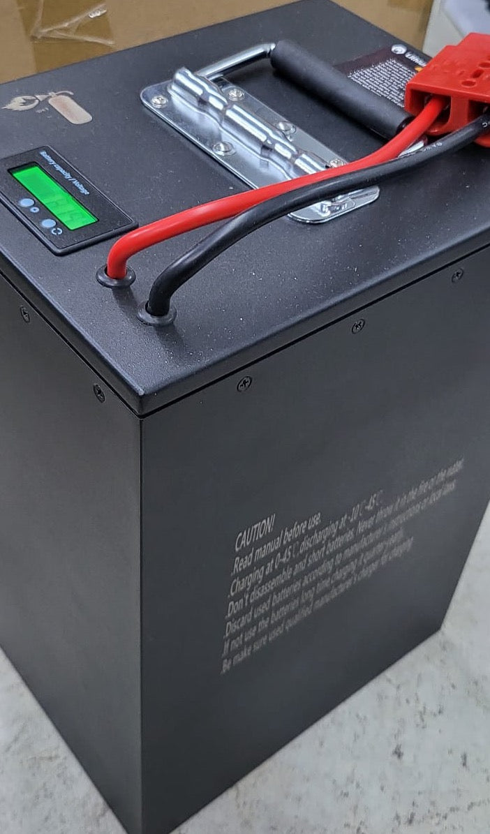 84v 40amp Lithium Battery with Fast Changer